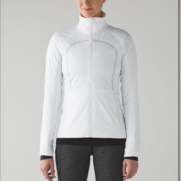 Lululemon white runners jacket - Picture 1 of 3